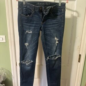 American Eagle Distressed Jeggings